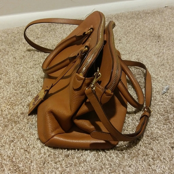 RLL Leather Purse w Handles & Crossbody - Picture 2 of 7